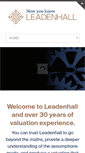 Mobile Screenshot of leadenhall.com.au