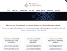 Tablet Screenshot of leadenhall.com.au
